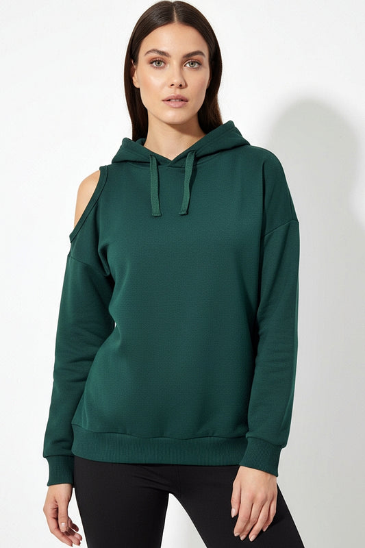 Soft Cut Out Hoodie