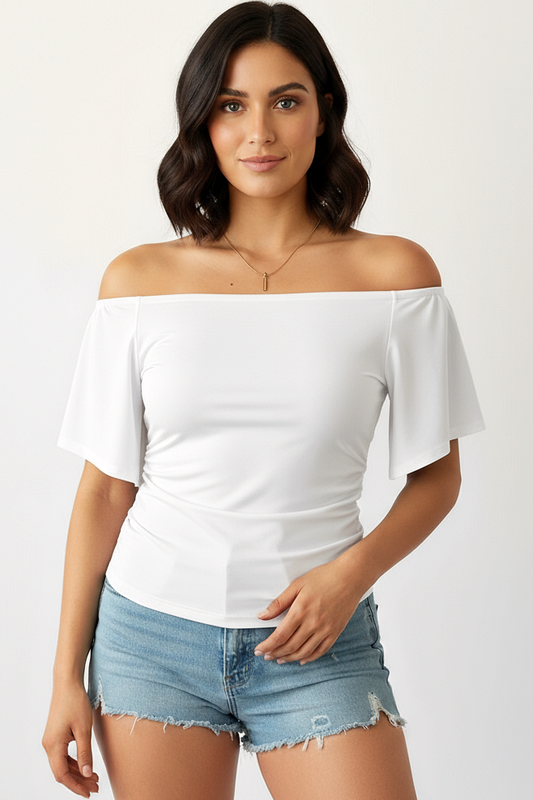 Soft Off Shoulder Top