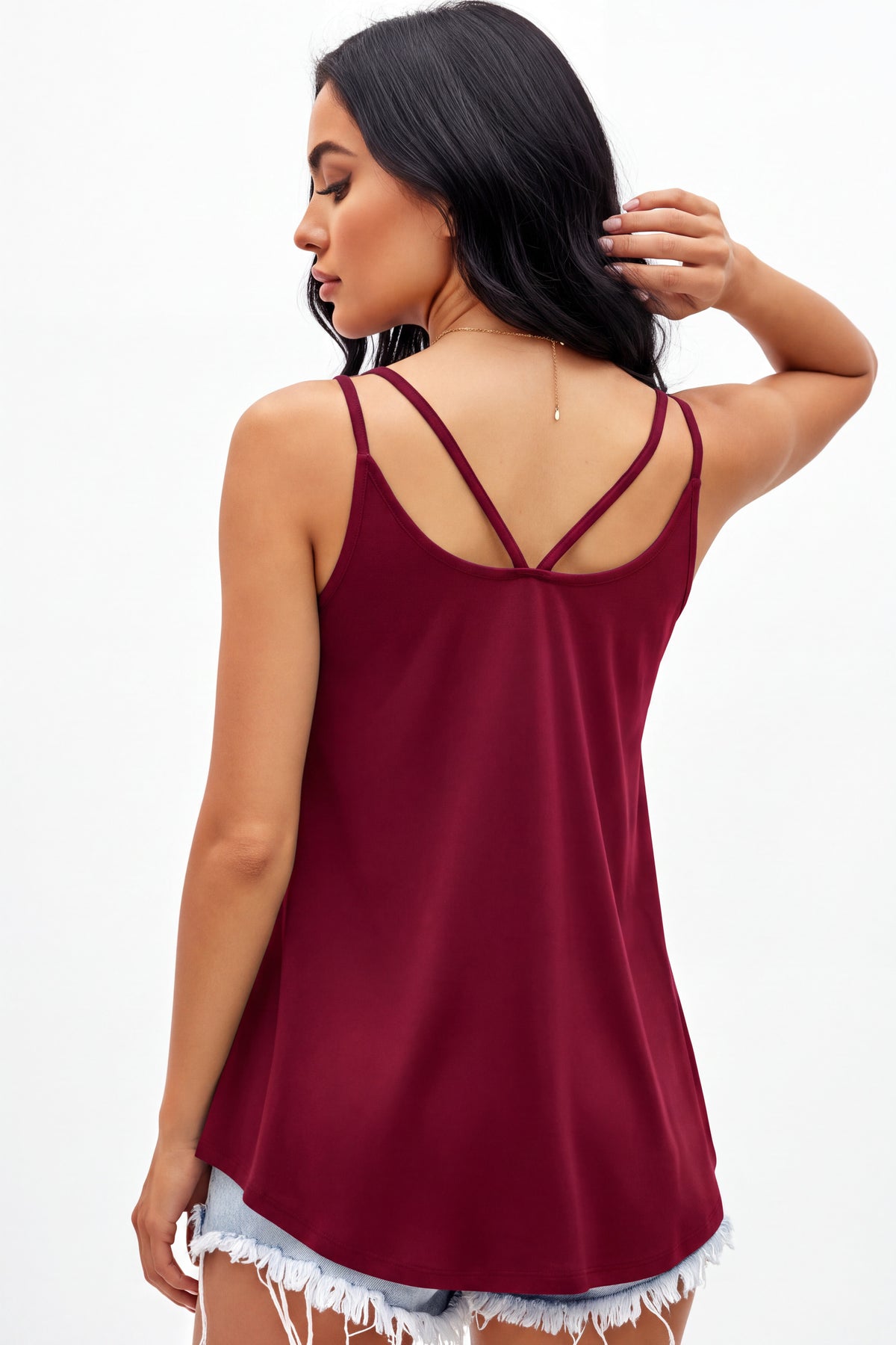 Soft Double Strap Top