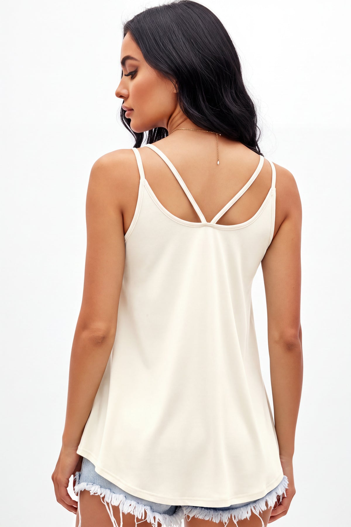 Soft Double Strap Top