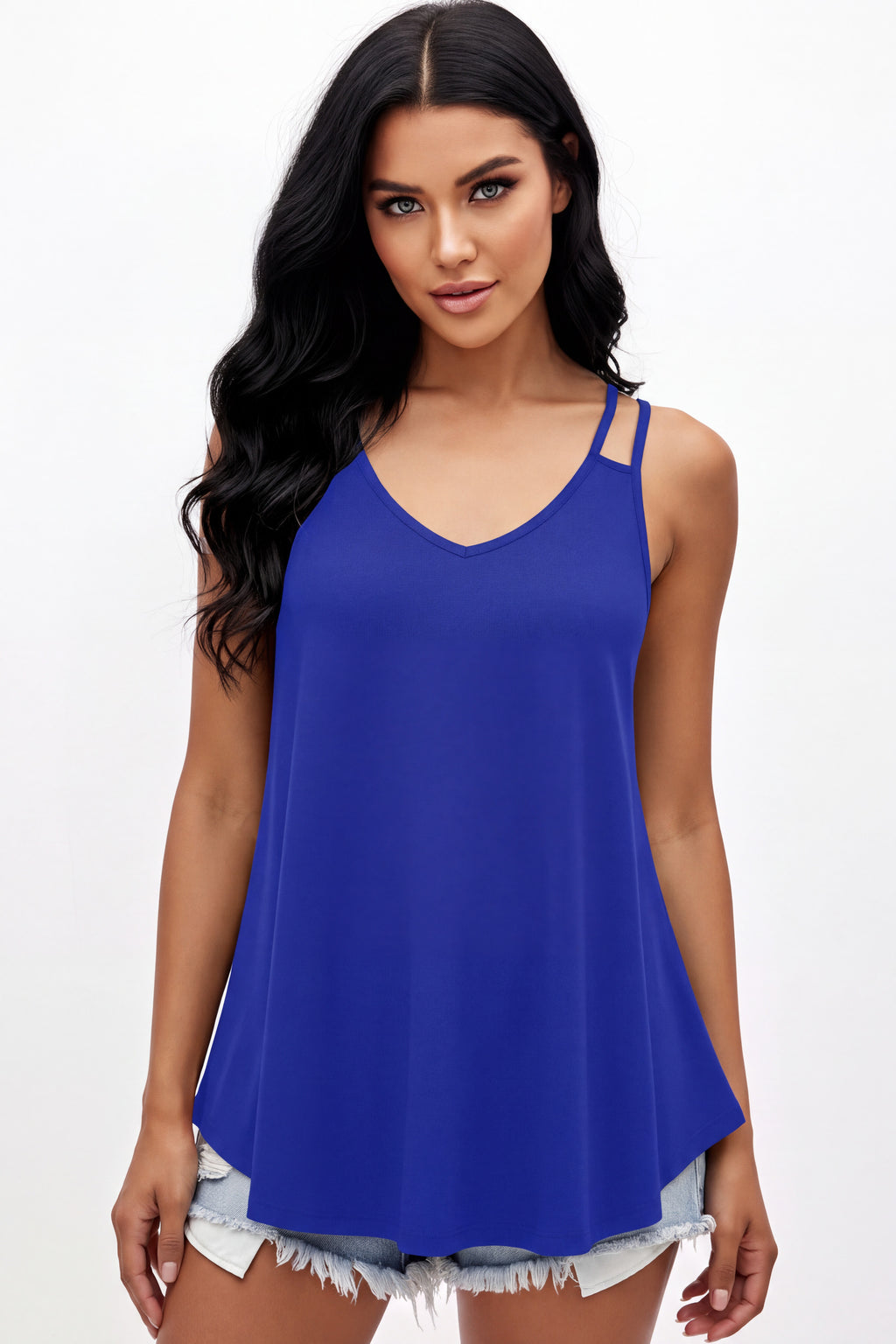 Soft Double Strap Top