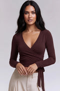Drop Wrap Top