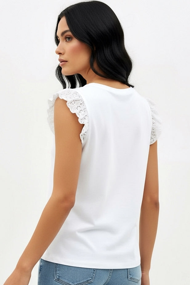 Ruched Sleeves Top