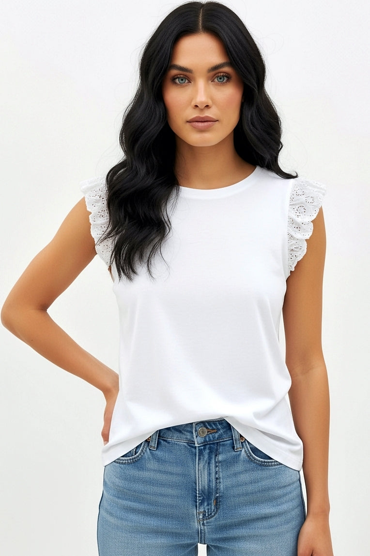 Ruched Sleeves Top