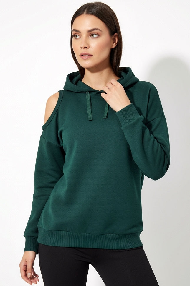 Soft Cut Out Hoodie