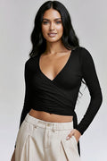 Drop Wrap Top