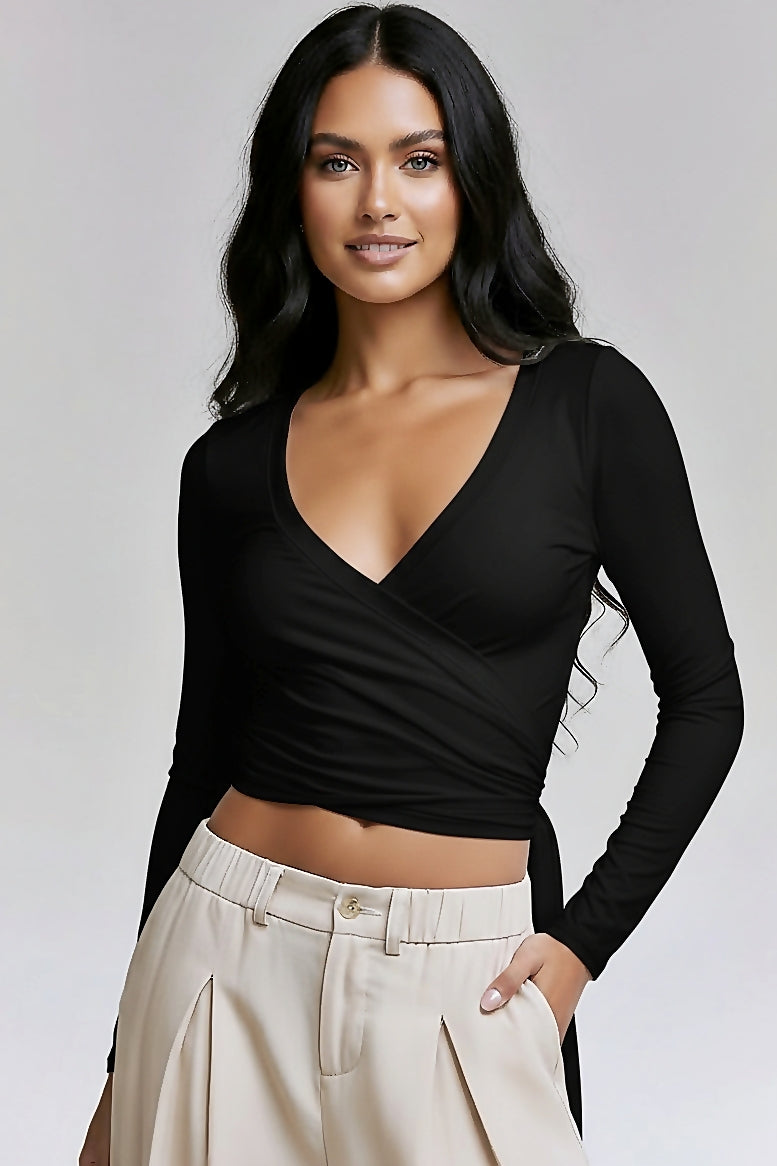 Drop Wrap Top