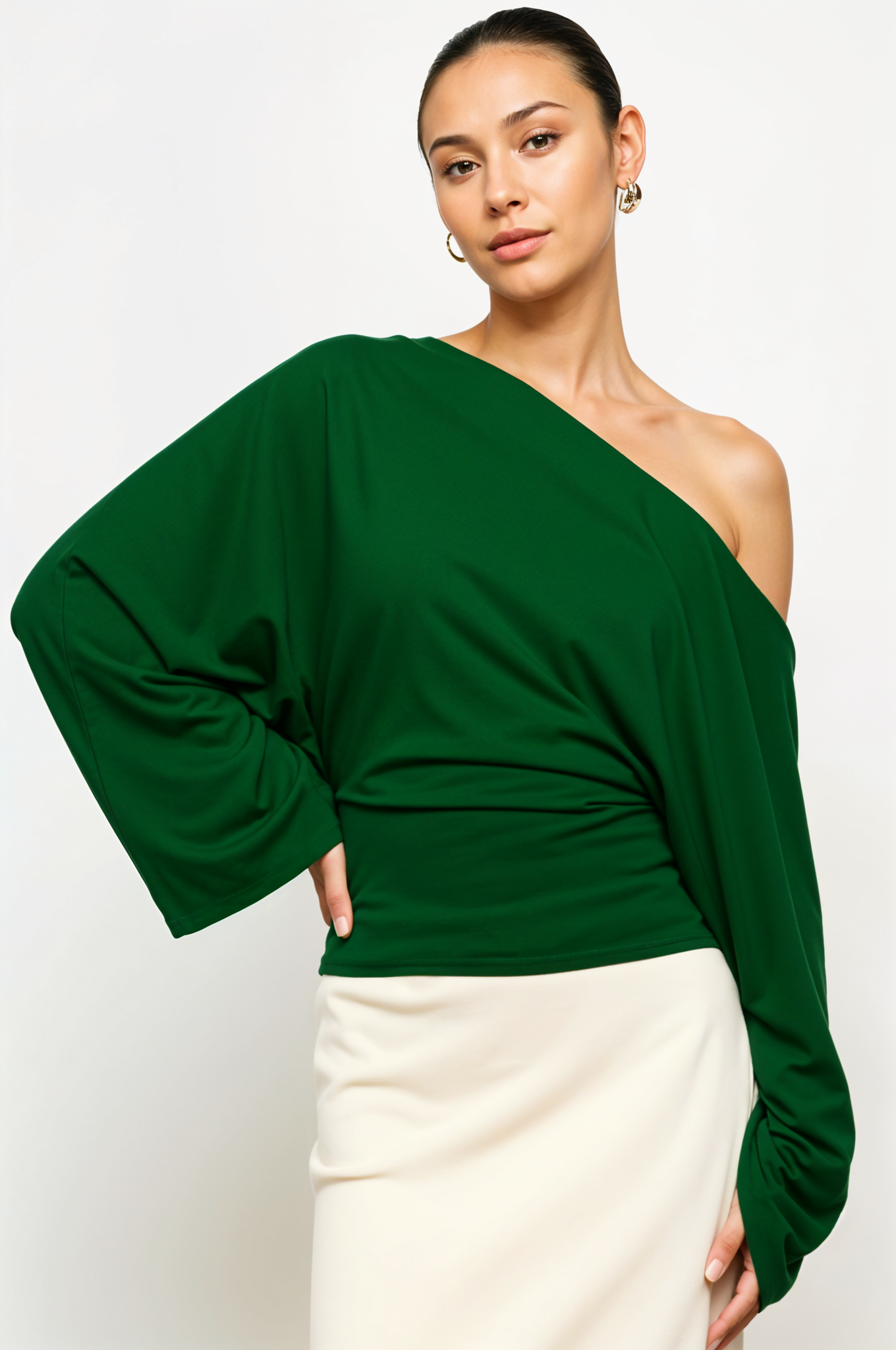 Asymmetrical Long Sleeve Top