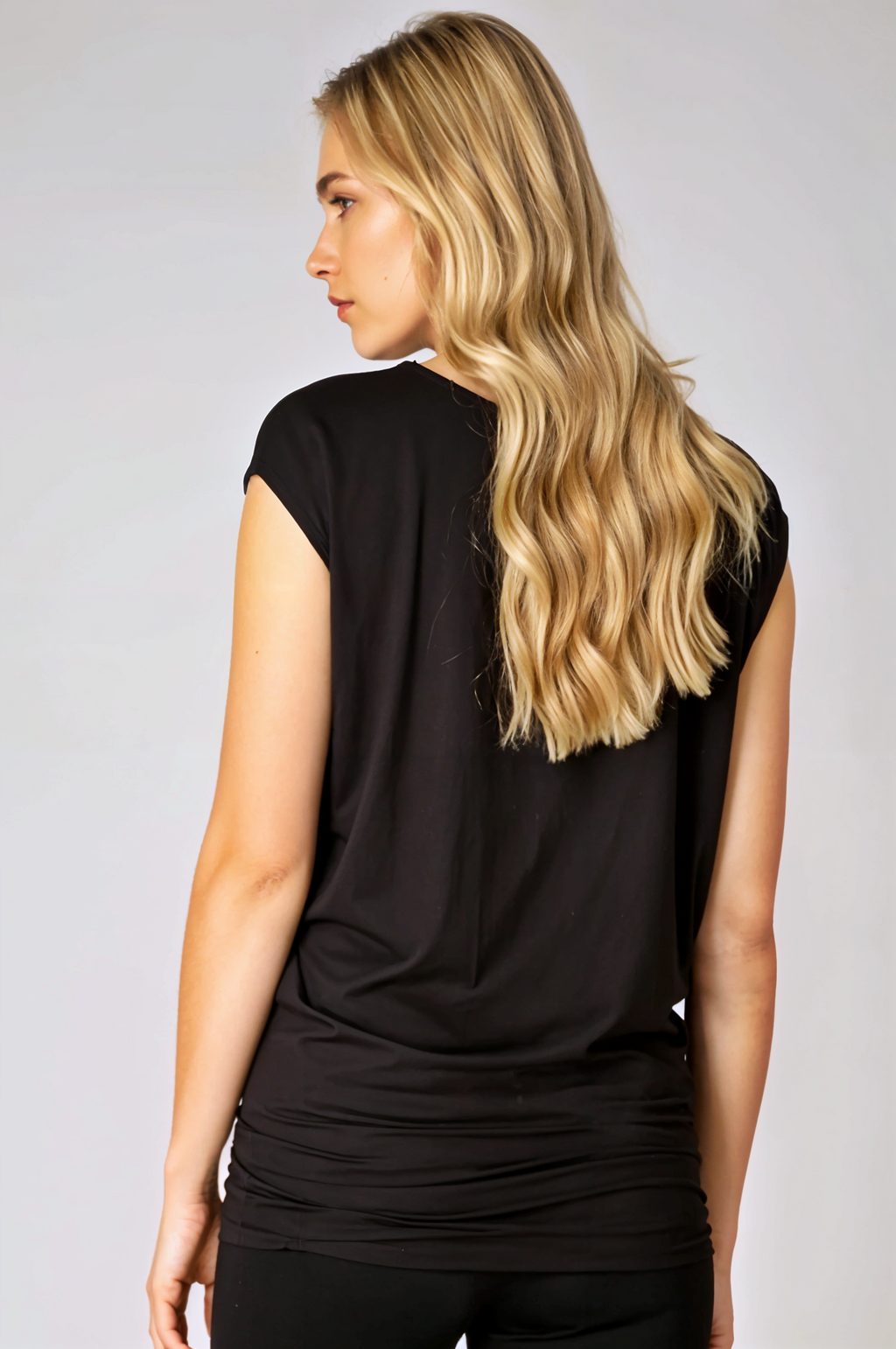 Relaxed Scoop Neck Top