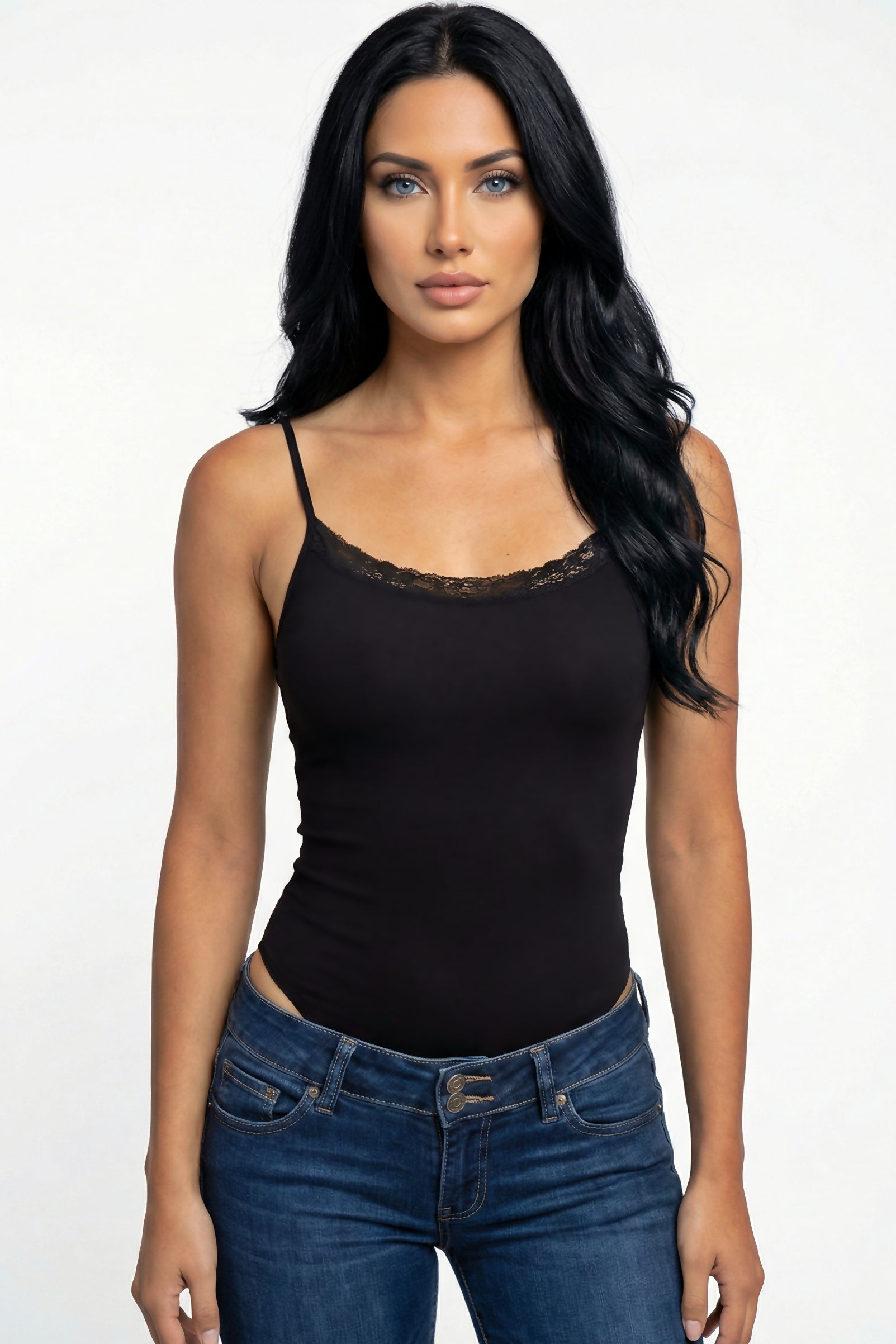 Spaghetti Lace Body Suit
