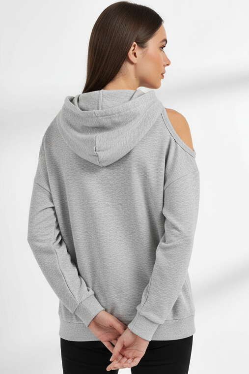Soft Cut Out Hoodie