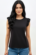 Ruched Sleeves Top