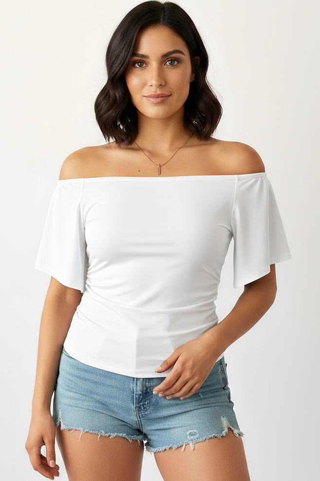 Soft Off Shoulder Top
