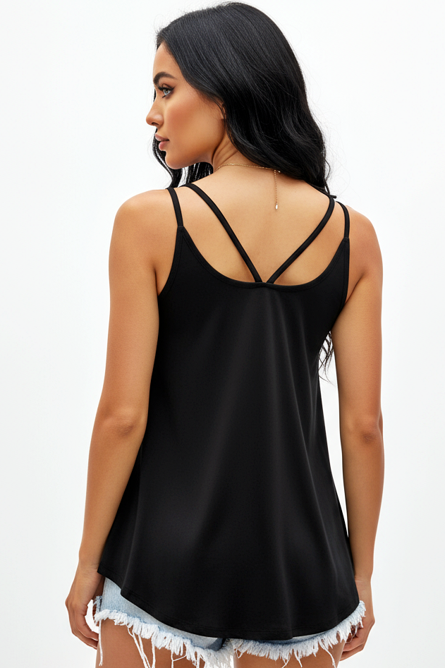 Soft Double Strap Top