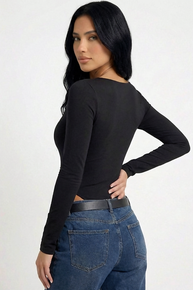 Soft Round Neck Body Suit