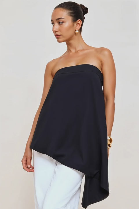 Asymmetrical Bandeu Top